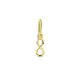 Hanger Infinity 2.5 x 10 mm van 14 Karaat Geelgoud