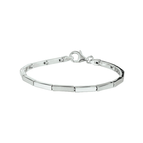 Damesarmband 2.8mm van Gerhodineerd Zilver, Choker - Lengte 19cm