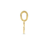 Letter G - Hanger van 14 Karaat Geelgoud - 6.5 x 6.5 mm