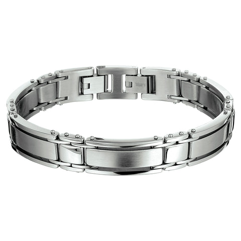 Herenarmband 11 mm van Edelstaal - Lengte 21cm