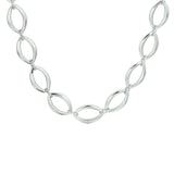 Damescollier, Schakelketting Fantasieschakels 10 mm - Lengte 45cm